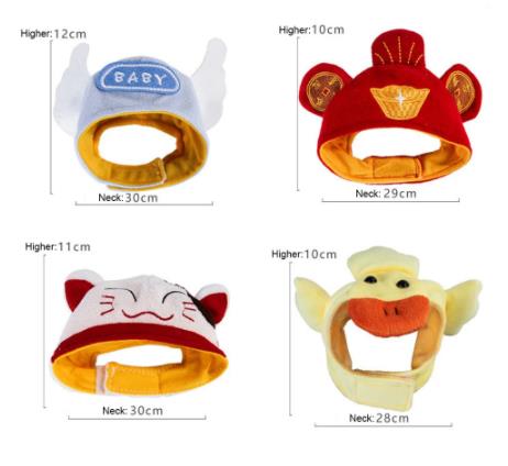 Katoenen Pet Hoed Decoratieve Party Pet Kat Hoed/Kleine Honden Verstelbare Leuke Cosplay Pet Accessoires Leuke Hoofddeksels