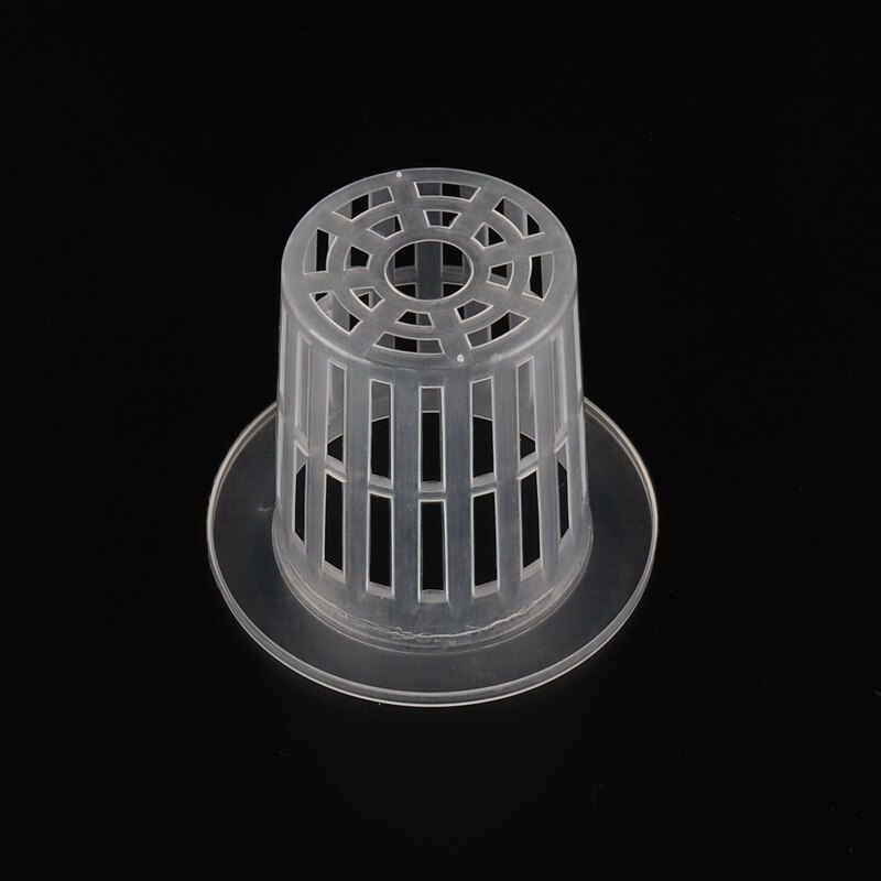 Pot de maille 78mm 50pcs panier hydroponique aquaponique sans sol cultiver panier hydroponique Net Pot plantation tasse NFT hydroponique