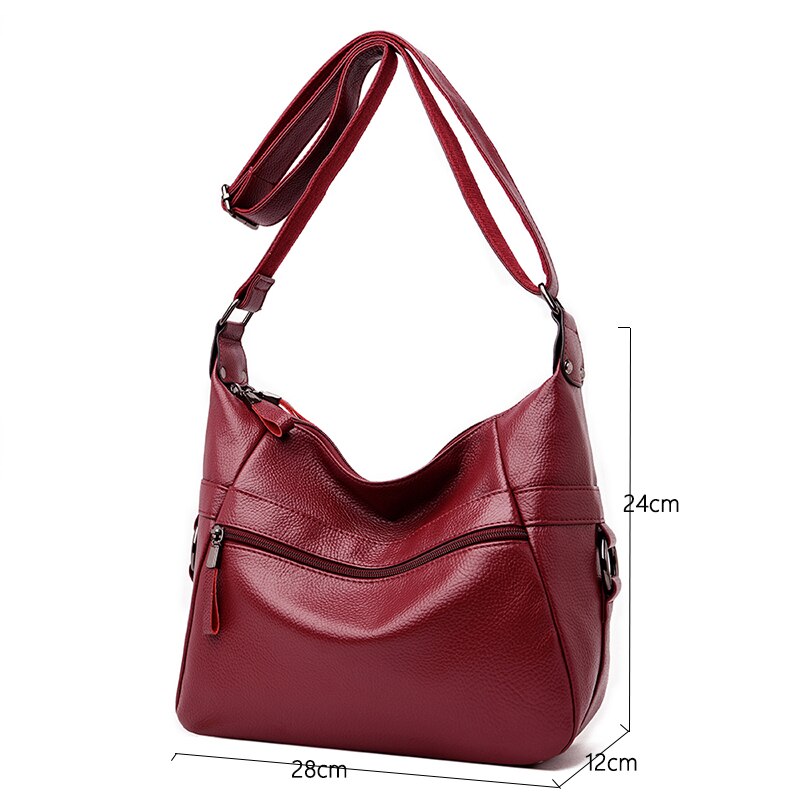 Zomer dames schoudertassen leren handtassen dames schouder crossbody tassen voor vrouwen tote bag tas