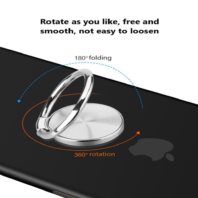 pierścień palec Smartphone uchwyt na palec mocowanie magnetyczne telefon tylna naklejka Podkładka uniwersalny uchwyt niezwykle cienki LuxuryStand