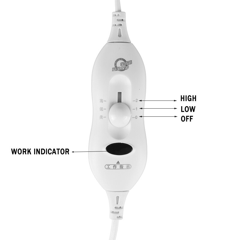 110v/220v vinter elektrisk teppe dobbelt oppvarmet teppe sikkerhet elektrisk teppe termostat elektrisk matt kroppsvarmere varmeapparat