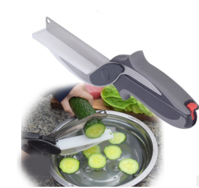 Thuis Keuken Groente Schaar Multifunctionele Voedsel Twee-In-een Smart Cutter Een Groente Ware Keuken Schaar 10 In 1 Schaar