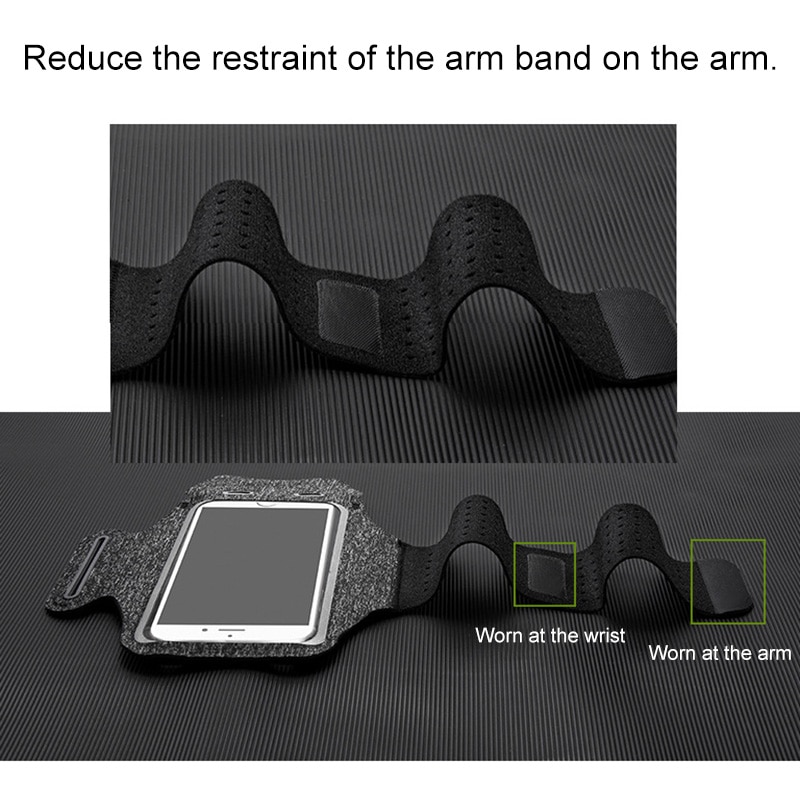 Women Men Sports Arm Bag Running Mobile Phone Holder Waterproof Phone Bag B2Cshop