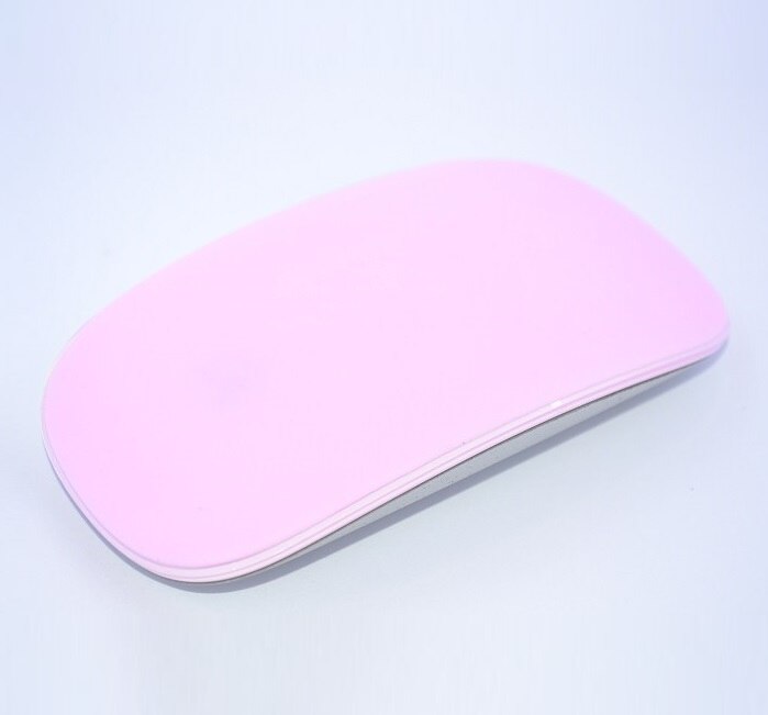 Notbook Mäbenutzen Haut Schutz Für iMac Magie Farbe Oval Weiche Maus Aufkleber Abdeckung Für Macbook Luft Profi Retina 11 13 15 silikon: Rosa