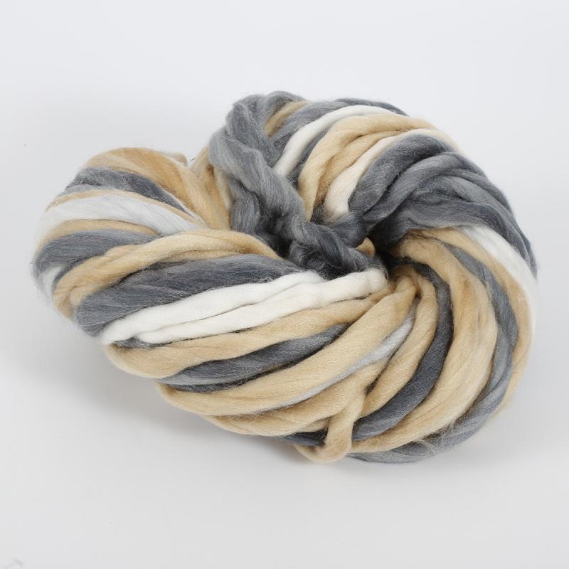 250g Super Bulky Arm Knitting Wool Roving Knitted Blanket Chunky Wool Yarn Super Thick Yarn For Knitting/Crochet/Carpet/Hats