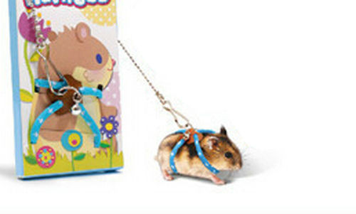 Adjustable Harness Leash Hamster Pet Mouse Squirrel Sugar Glider Small Animal