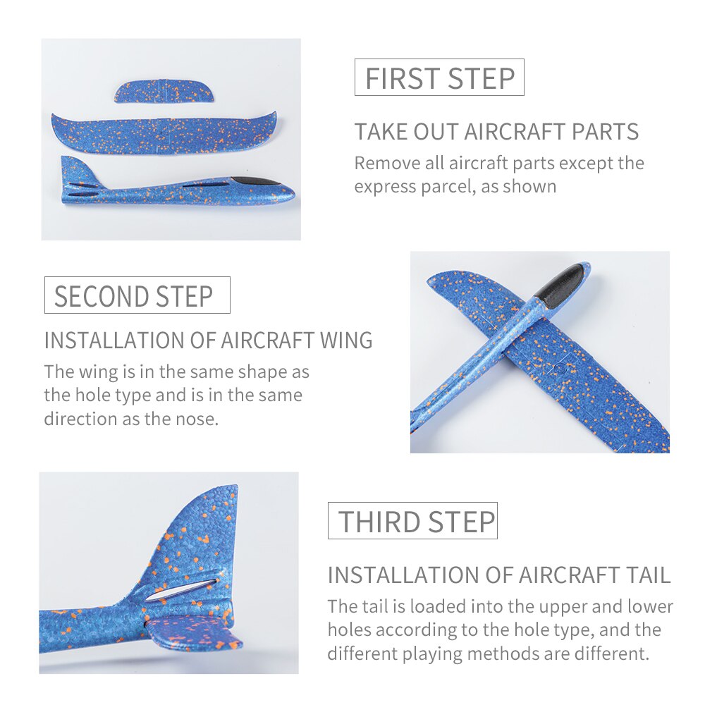 4 stücke Hand Starten Werfen Segelflugzeug Aircraft Inertial Schaum EPP Flugzeug Spielzeug Kinder Flugzeug Modell Im Freien Spaß Spielzeug