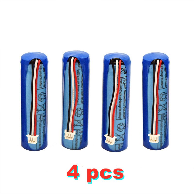 3.7V 500mAh Battery For 70mai Dash Cam A800 HMC1450 Accumulator Replacement Batterie 3-wire Plug 14*50mm: Red