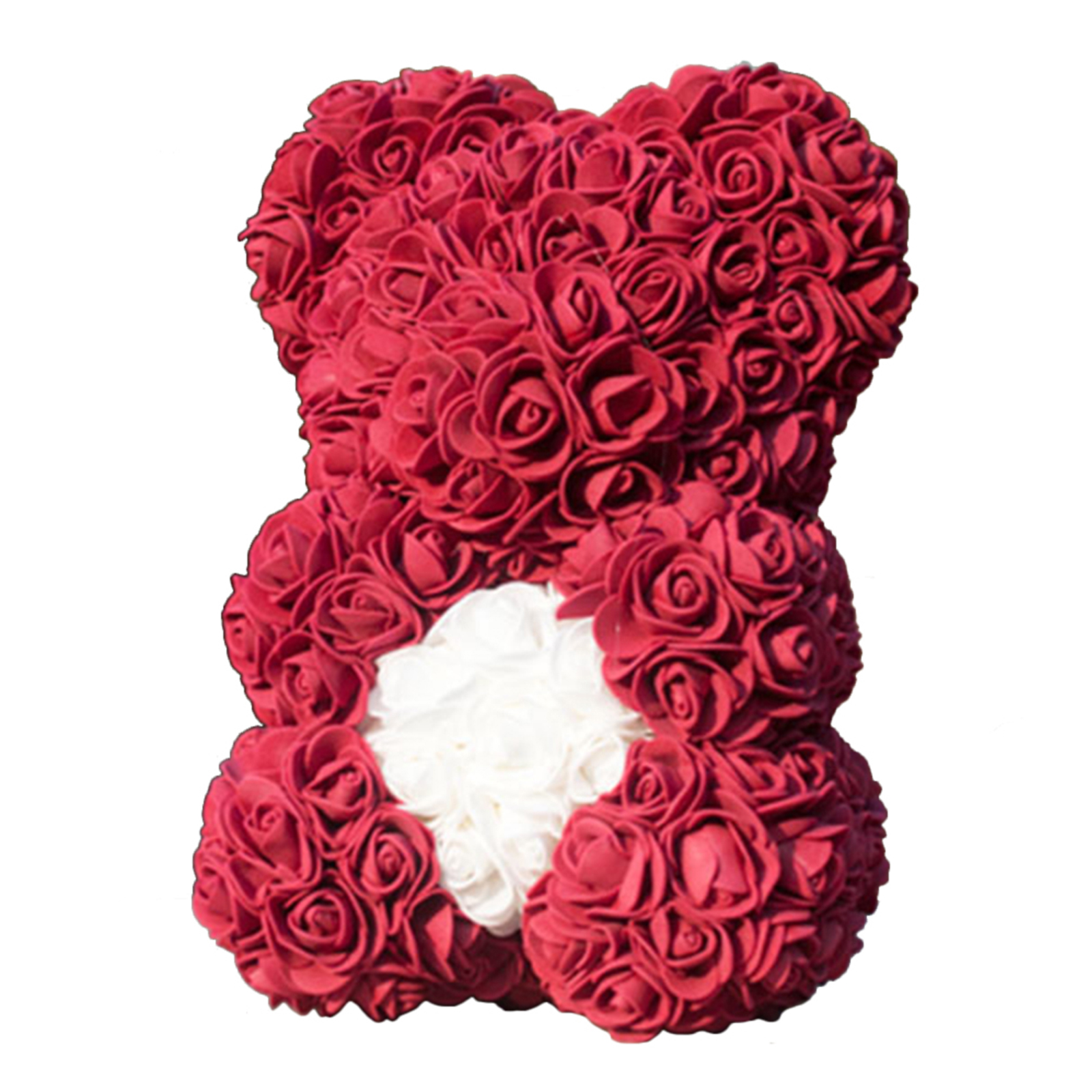 Rose Flower Bear, Forever Rose Flowers Bear for Mothers Day, Valentines Day