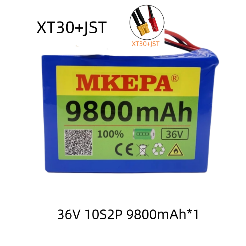 10S2P 36V 9800mAh 36v Electric Scooter Battery Lithium Electric Scooter 500W Electric Scooter Battery 36v 10s2p Battery: Pink
