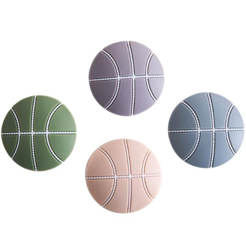 1 pc ronde siliconen muur deur crash pad deurgreep dempingsstopper schok- en geluidsdempers pad muur vloer decoratieve sticker