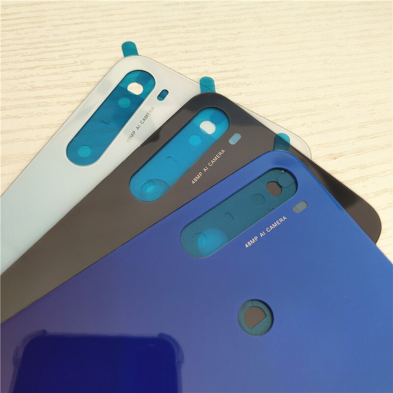 Per Xiaomi Redmi Note 8T pannello di copertura della batteria posteriore in vetro originale parti di ricambio del coperchio della custodia dello sportello posteriore