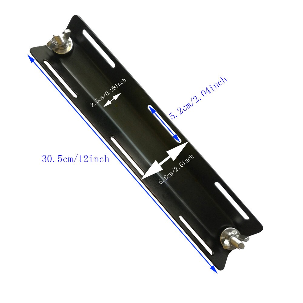 Aluminium Duiken Enkele Tank Adapter met Bouten en Moeren voor Duiken BCD Backplate