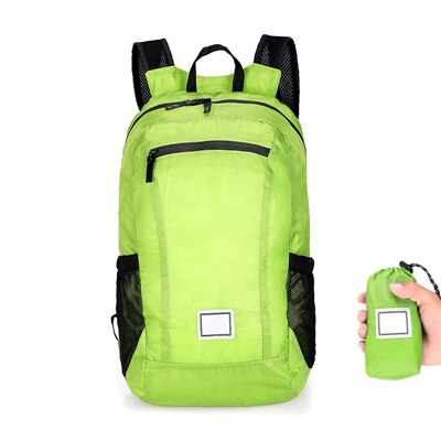 Lightweight Foldable Polyester Rucksacks folding bag Waterproof Gym Bag Travel Shoulder Handbag for Women Outdoor Sports Bag: 6