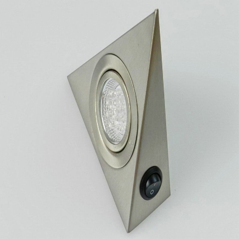 Led Driehoek Licht Onder Kabinet Kast Keuken Lamp Kits Cool/Warm Licht Verlichting 28TC