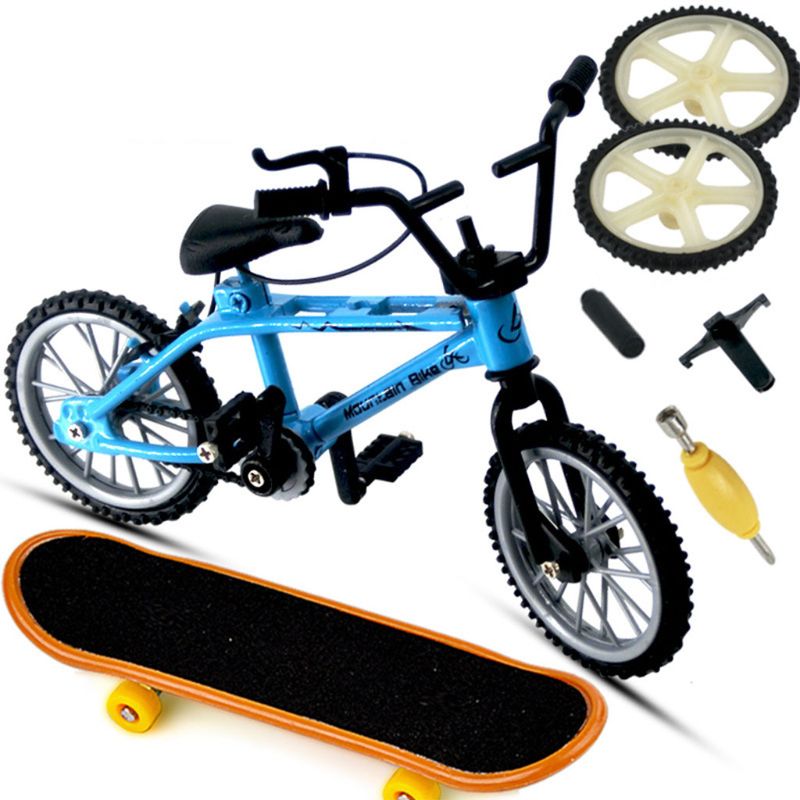 Mini-jeu de vélo en alliage pour enfants, jeu de Skateboard, jeu de bricolage, idéal: BL