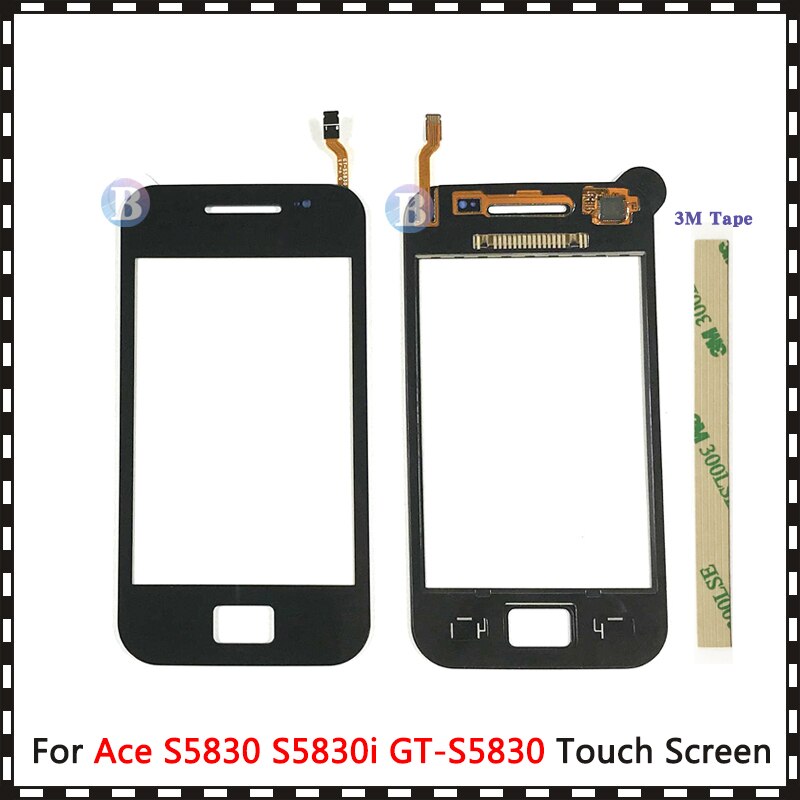 3.5 "pour Samsung Galaxy Ace S5830 S5830i GT-S5830 écran tactile numériseur capteur extérieur verre lentille panneau