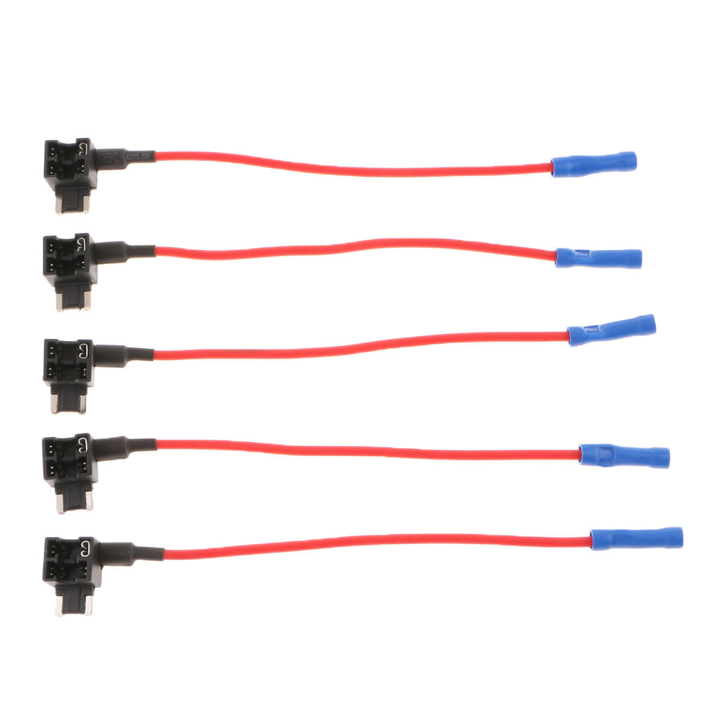 5pcs Mini TAP Add-a-circuit Car Auto ATM Low Profile 15A Fuse Holder