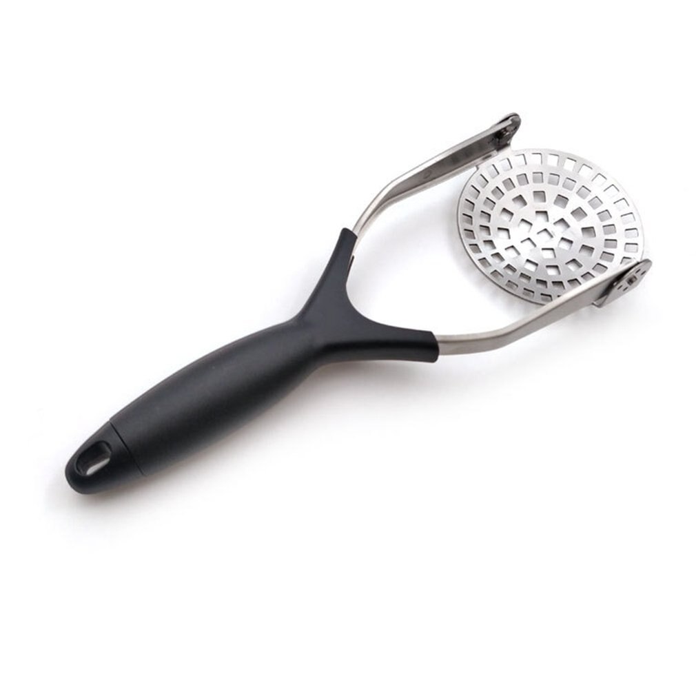 Potato Press Masher Vertical Foldable Handle Manual Stainless Steel For Mashed Potatoes Or Vegetable Puree
