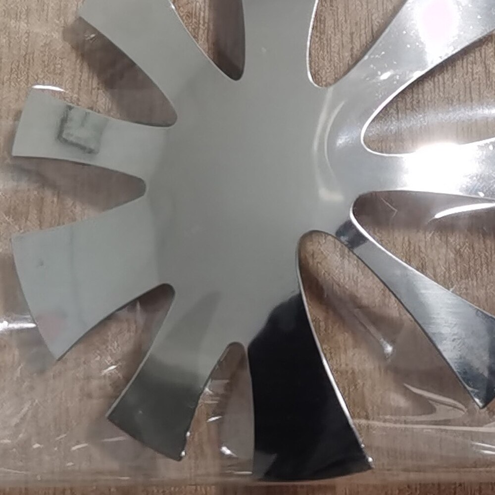 9 Shapes/pc French Style Nail Stainless Steel Plates Model Polishing Manicure DIY Tools Salon Crystal Nail Template C10