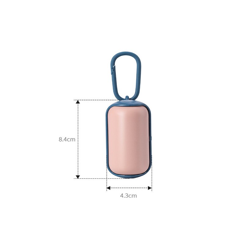 Portable Toilet Waste Box With Handle Trash Box Pet Toilet Bag Dispenser Pet Toilet Cleaning Supplies