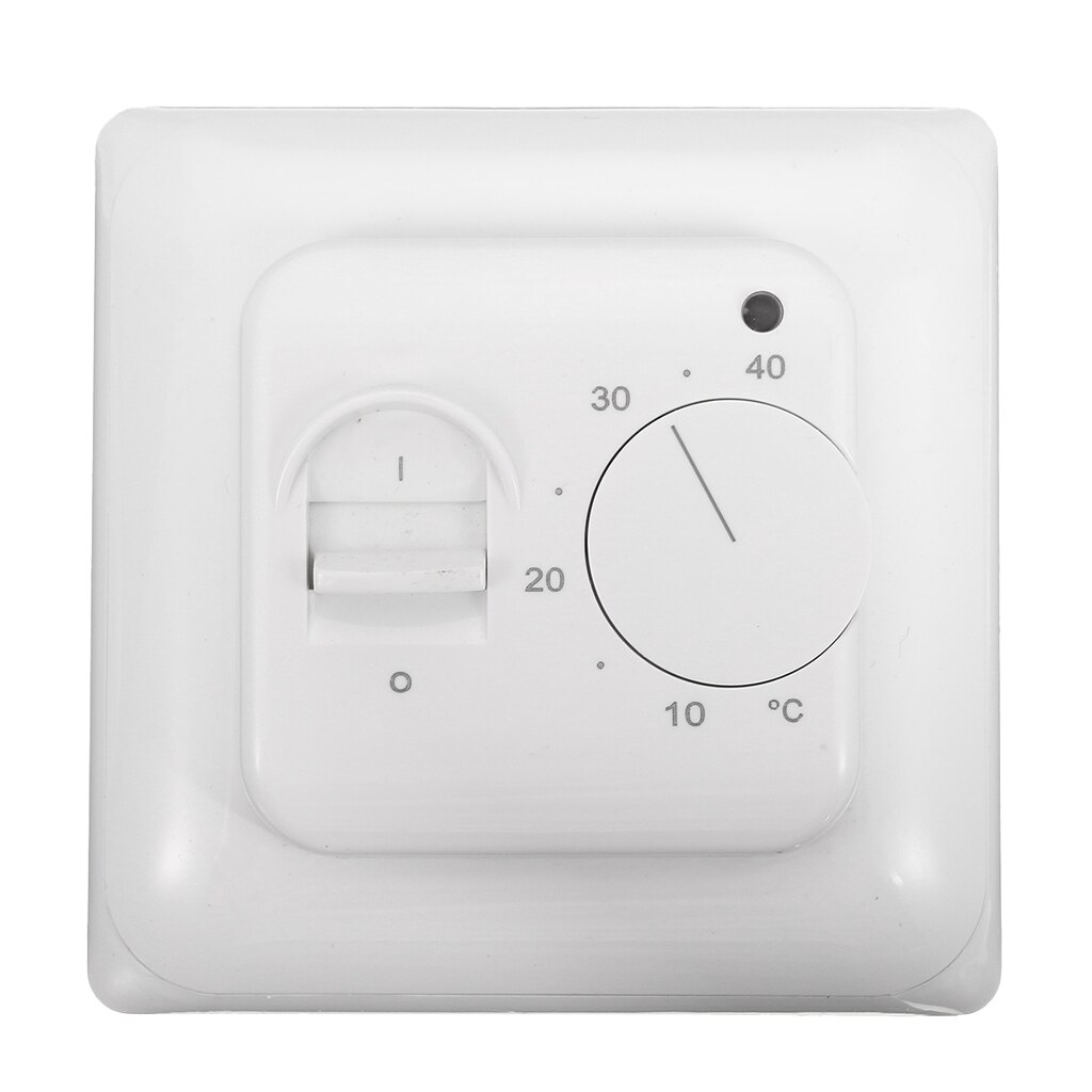 AC230V Underfloor Heating Manual Thermostat Switch Built-in 10K NTC Sensor