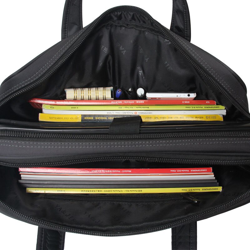 Merk laptoptas 16 inch laptop waterdichte notebook schoudertas handtas voor mannen aktetas