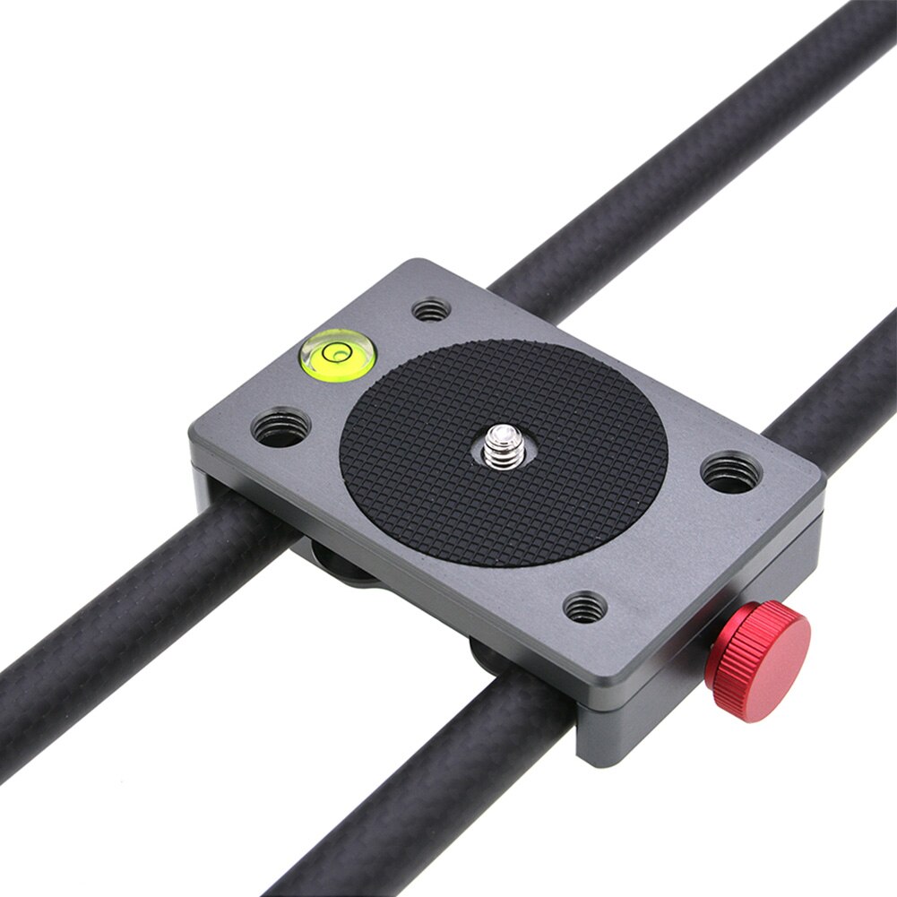 DSLR – trépied de Rail universel en Fiber de carbone, stabilisateur de vidéo Stable, Portable, 40cm