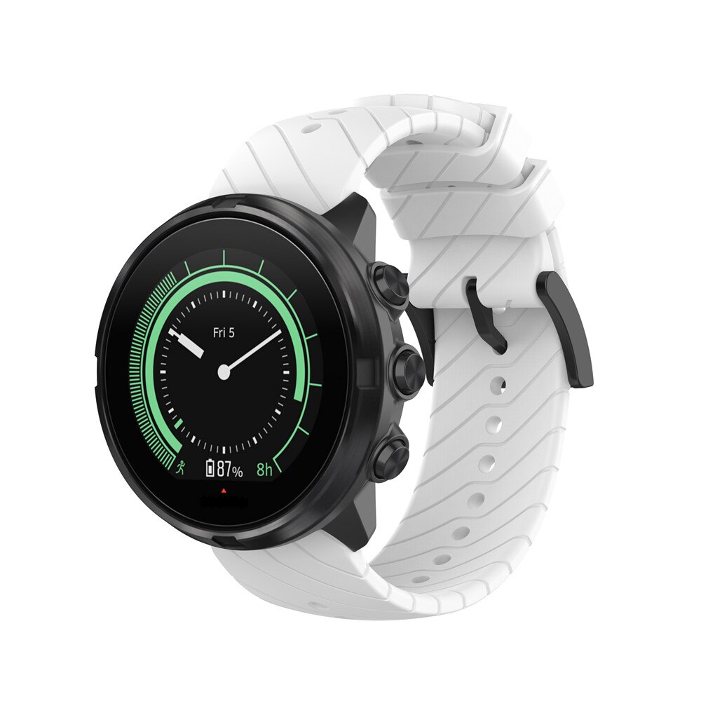 24Mm Zachte Siliconen Band Strap Voor Suunto Spartan Sport Pols Hr Vrouwen Mannen Universele Horlogeband Armband Voor Suunto 9/ 9 Baro /D5