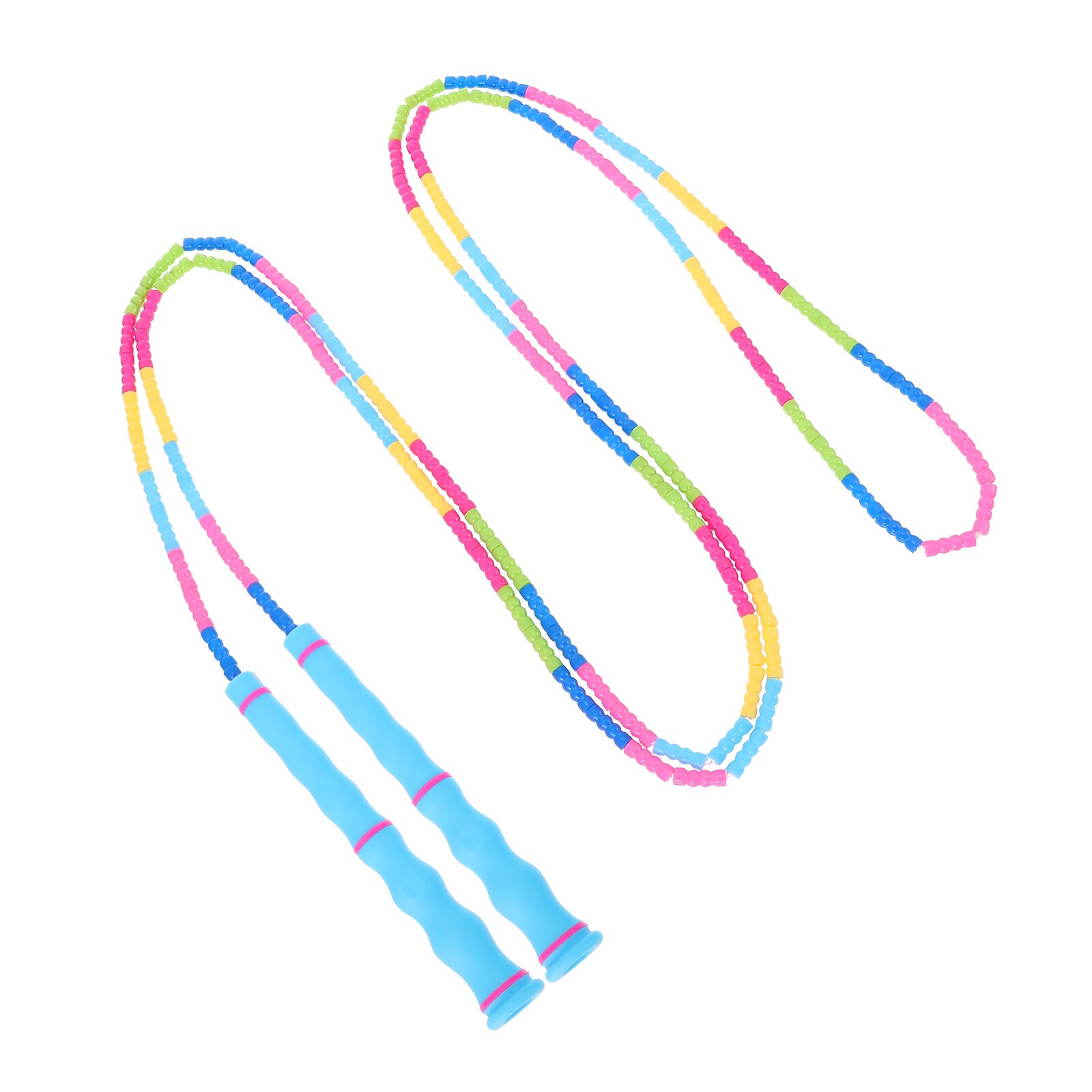 1PC Practical Jumping Rope Jumping Rope Beaded Exercise Jumping Rope: Blue