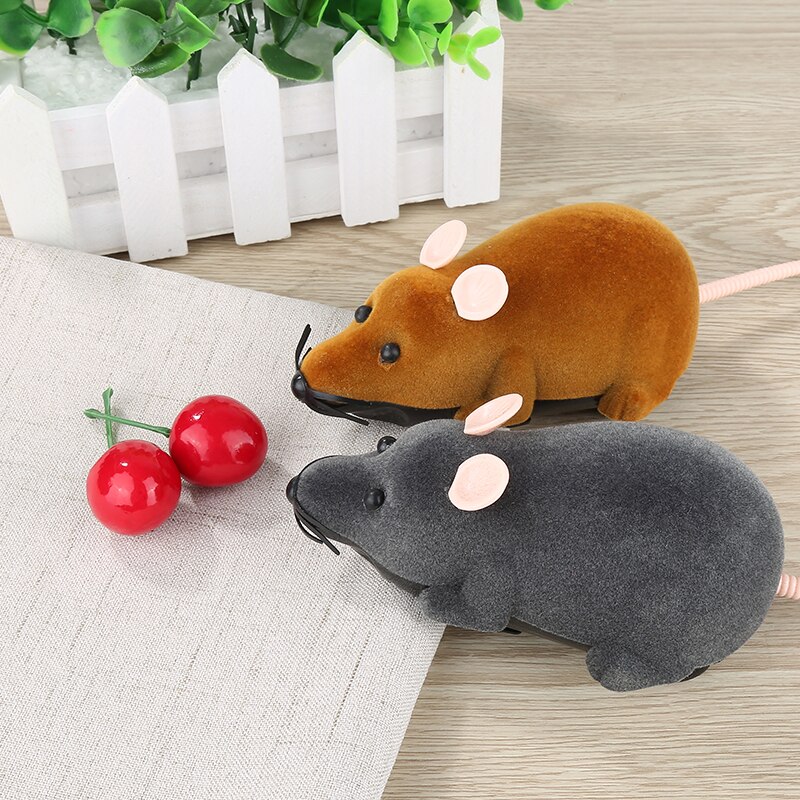 Remote Control Pet Toys Electronic RC Rat Mice Toy for Cat Puppy Wireless Moving Rat Toys Pet Cat Supplies