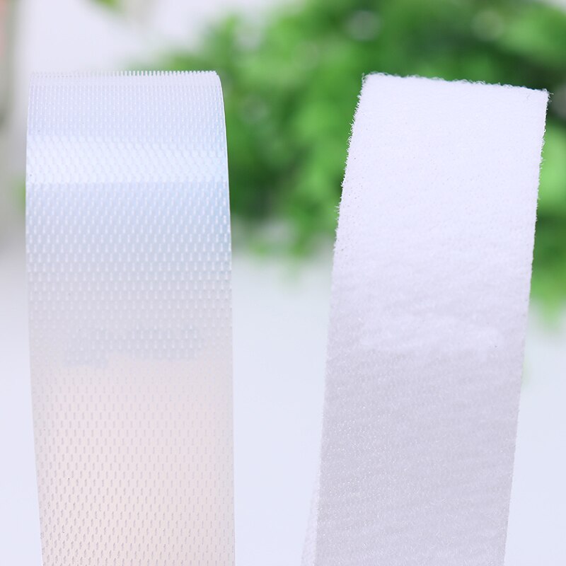 2.5cm 2cm 2 Meters Soft Hook and Loops Tape Thin Baby Diaper Sew-on DIY Boob Tape Clothing Sewing Accessories No Glue