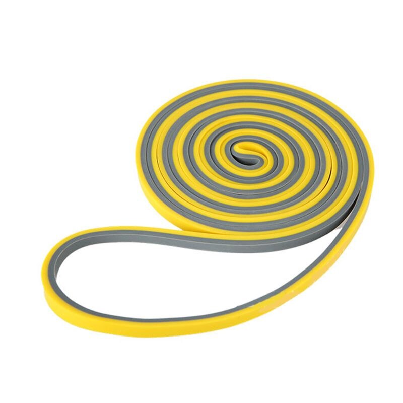 Pull Up Assist Heavy Duty Resistance Band Natural Latex Powerlifting Strap for Strength Training Body Stretching Workout: Yellow