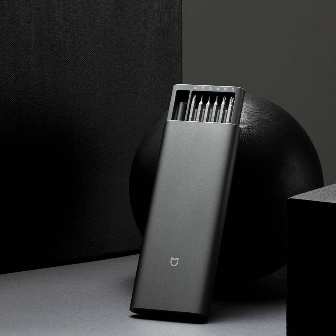 Original Xiaomi Mijia Wiha 24 in 1 Präzision Schraubendreher Bausatz 60HRC Magnetische Bits Reparatur Werkzeuge Alluminum Kasten Schraube Fahrer einstellen