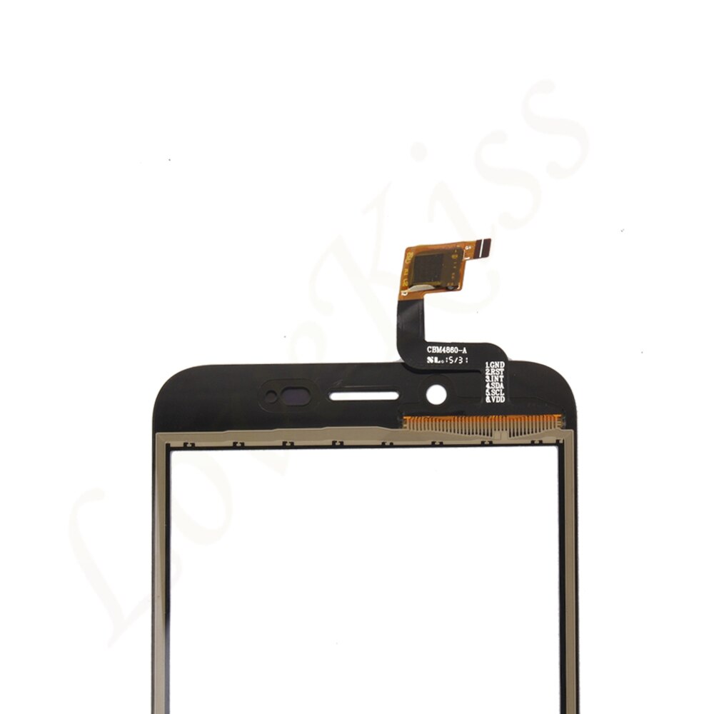 Panel Frontal L4Pro para ZTE Blade L4, A460, L4 Pro, A465, T610, A475, pantalla táctil LCD, digitalizador, cubierta de cristal de repuesto
