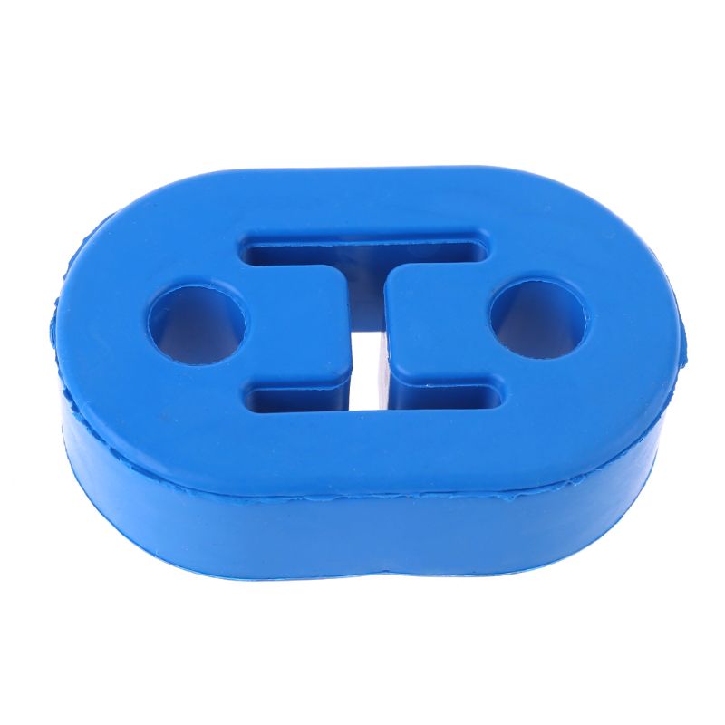 2x Heavy Duty Exhaust Hanger Bushing Support 2 Holes Bracket Rubber Mount E7CA
