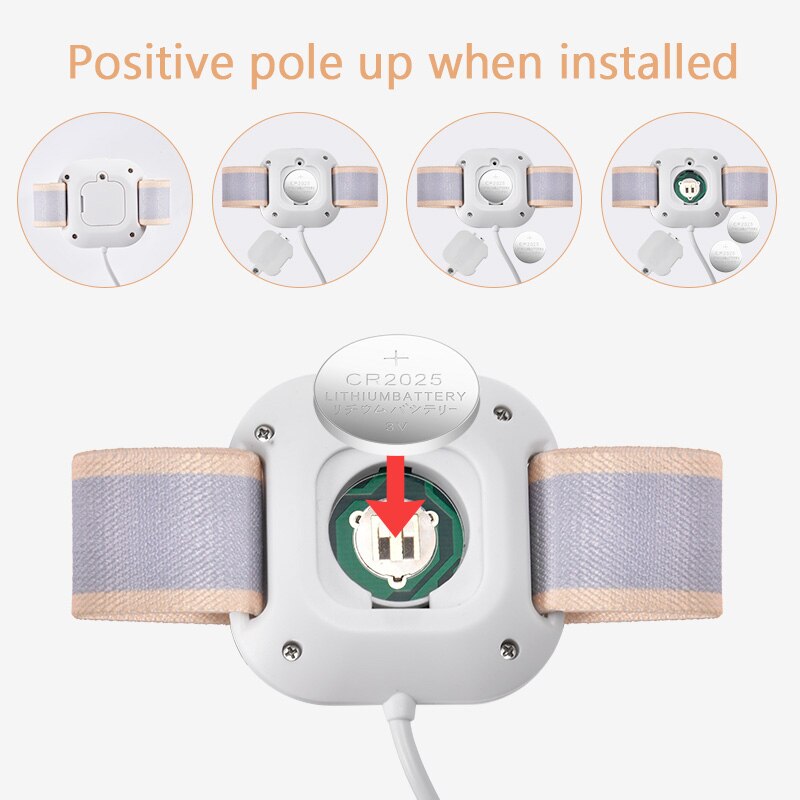 Professionele Arm Slijtage Bedplassen Sensor Alarm Voor Baby Peuter Volwassenen Zindelijkheidstraining Natte Herinnering Slapen Enuresis Plas