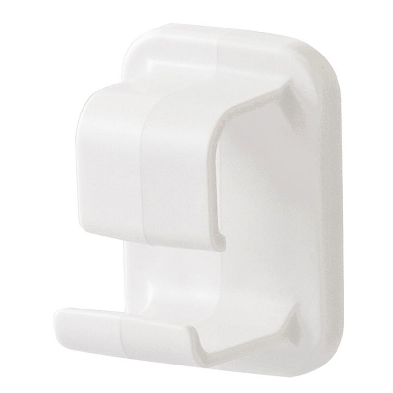 Soporte de plástico para lavabo de baño, organizador de almacenamiento, 2 ganchos