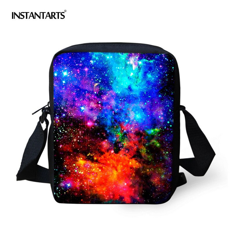 INSTANTARTS Kindergarten Baby Schultaschen Universum Galaxy Schultasche für Vorschulkinder Kleine Bookbags Mochilas