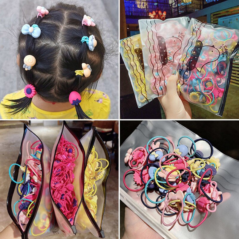 Children Lovely Flower Princess Headwear Baby Headdress Girls Hair Accessories Kids Elastic Hair Bands Children Hair Ropes