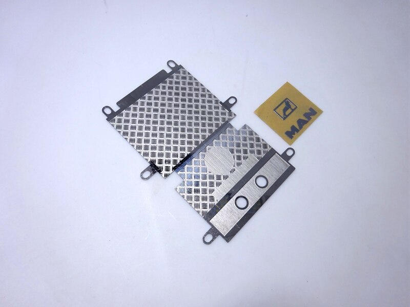 Rc Speelgoed Model Vrachtwagen Frame Staart-Beam Decoratie Plaat Voor 1/14 Schaal Afstandsbediening Speelgoed Auto Tamiya Tractor upgrade Onderdelen: FOR MAN