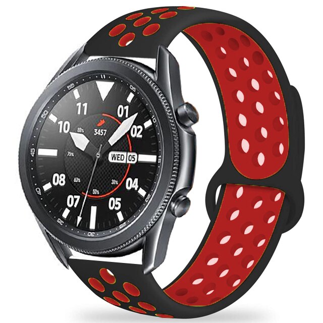 20mm pulseira para garmin vivoactive 3 música vivove hr silicone respirável pulseira esportiva para forerunner 245 645 venu sq cinta: 1