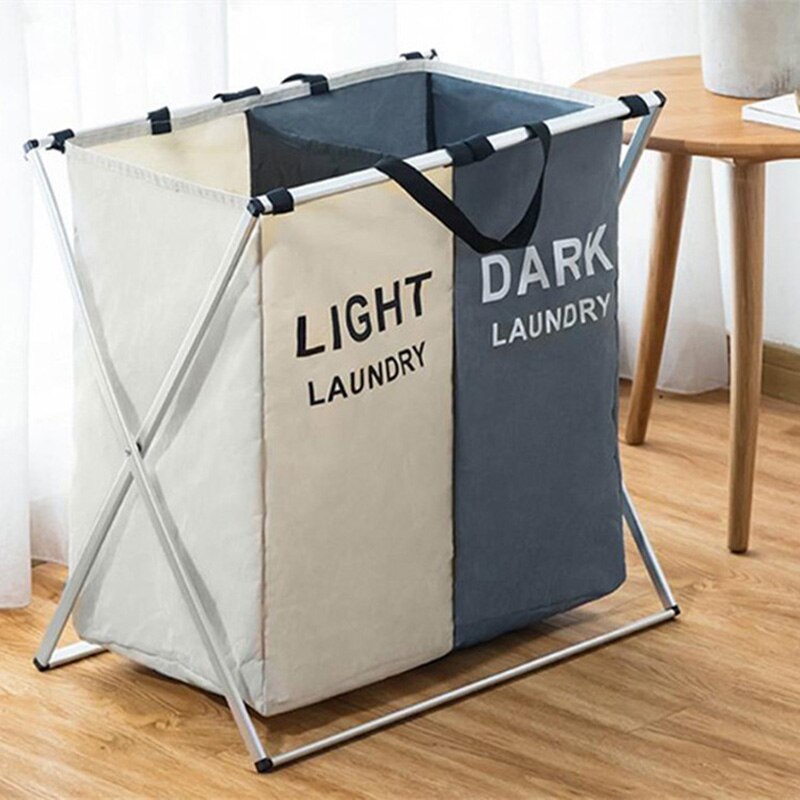 Geometrische zwart-witte wasmand mand waterdichte vuile kleding mand