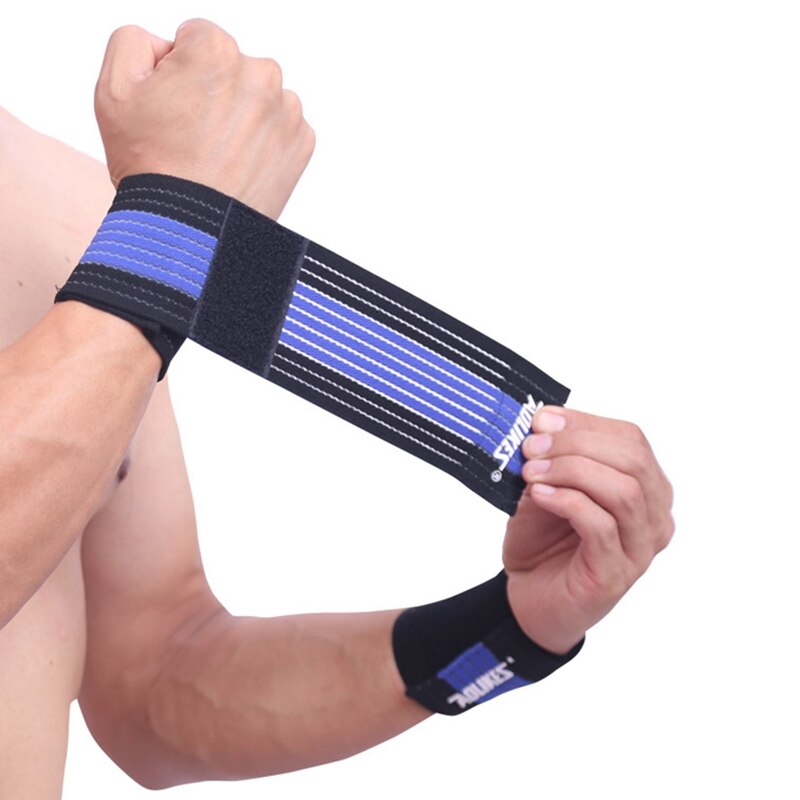 1pc håndledsstøtte, åndbar, justerbar kompression underarmsbælte håndrembeskytter gym fitness vægtløftning sportstøj: Multi