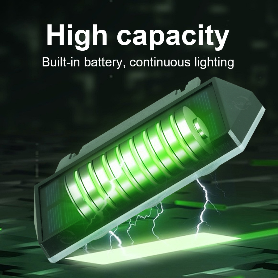 Wandlamp op zonne-energie Buiten LED-verlichting op zonne-energie RGB-kleur Lichtbron Down Lichtgevende verlichting Yard Garden Decoration Lamp op zonne-energie