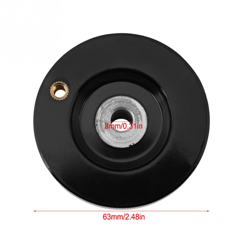 1 pcs Revolving Handle Hand Wheel Lathe Milling Machine Rear Ripple Hand Wheel 63mm 80mm 125mm 160mm 200mm With Revolving Handle: 8x63mm