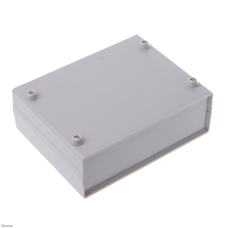 Plast elektronisk projektlåda kapsling instrument skal fall diy 130 x 170 x 55mm damom