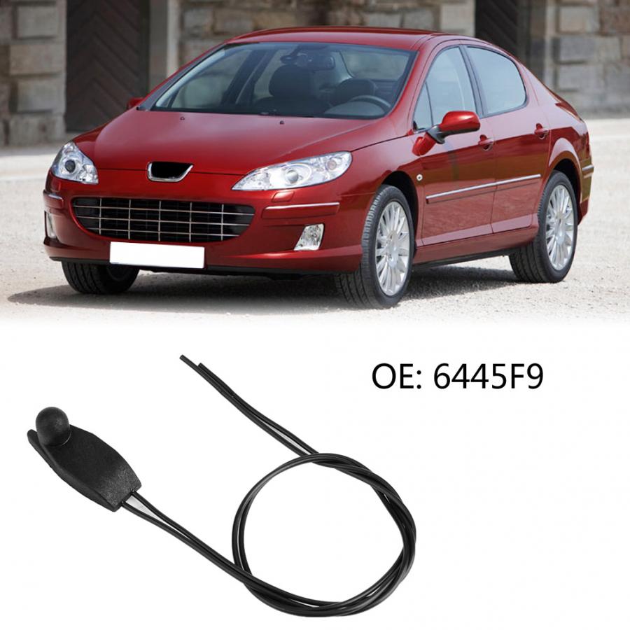 6445F9 Sensor de temperatura externo para Peugeot 206 207 307 407, accesorios de Metal para el Sensor de temperatura exterior del coche