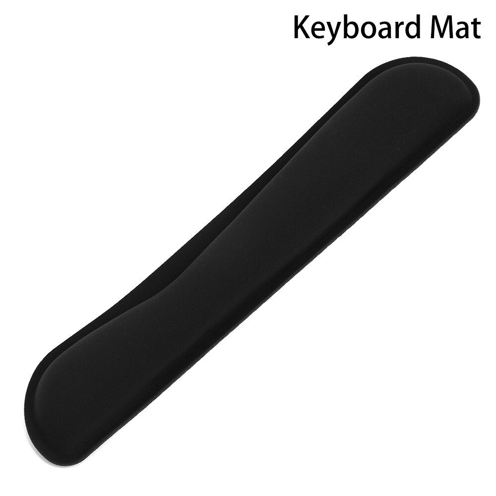 1Set Game Mouse Mat Memory Sponge Keyboard Ergonomic Wrist Rest Pads Anti Slip Hand Support Office Supplies Computer Laptop Acce: Keyboard Mat