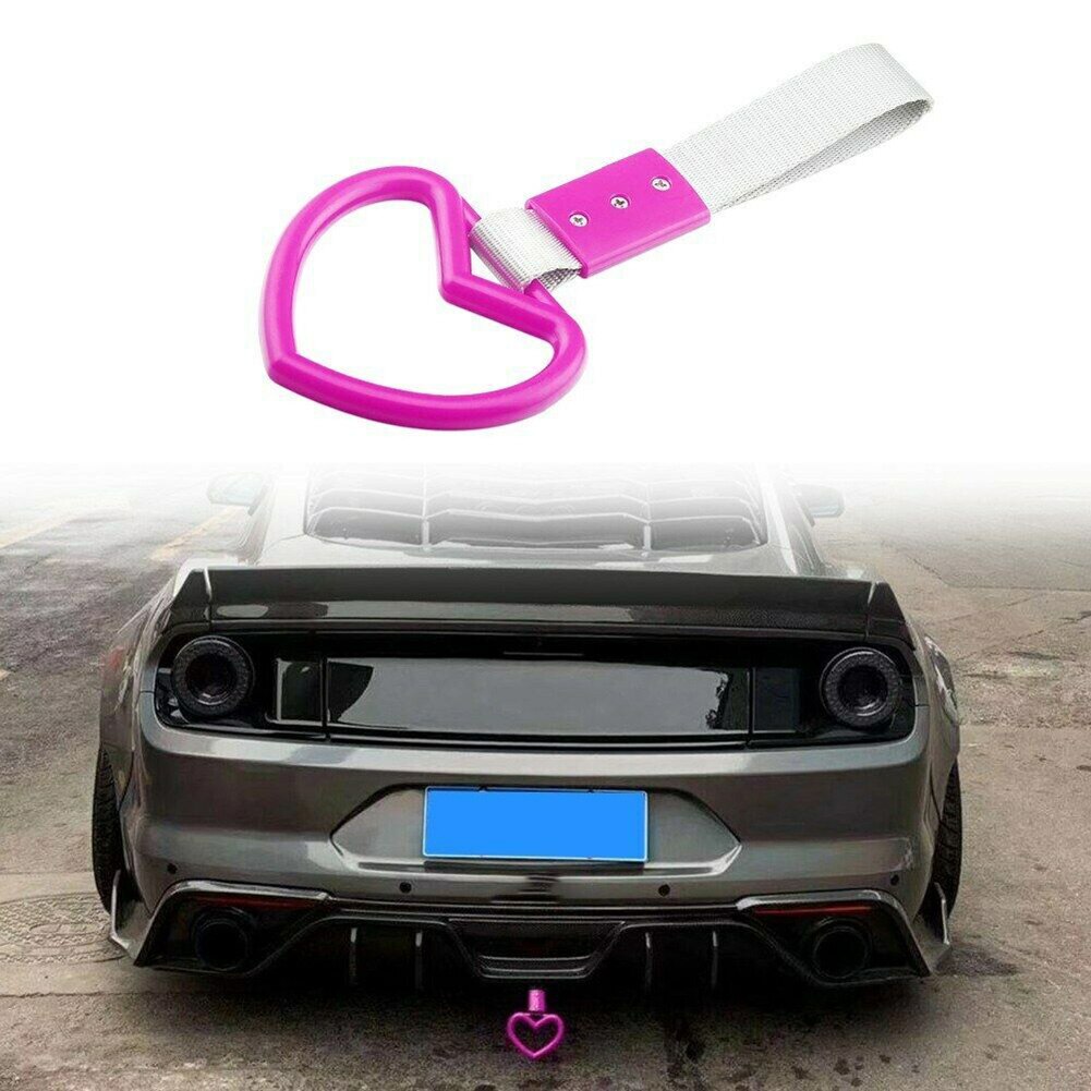 Universal Tsurikawa Ring Herz JDM Zug Bus Griff Hand Strap Drift Charme Strap Drift Auto Styling Zubehör